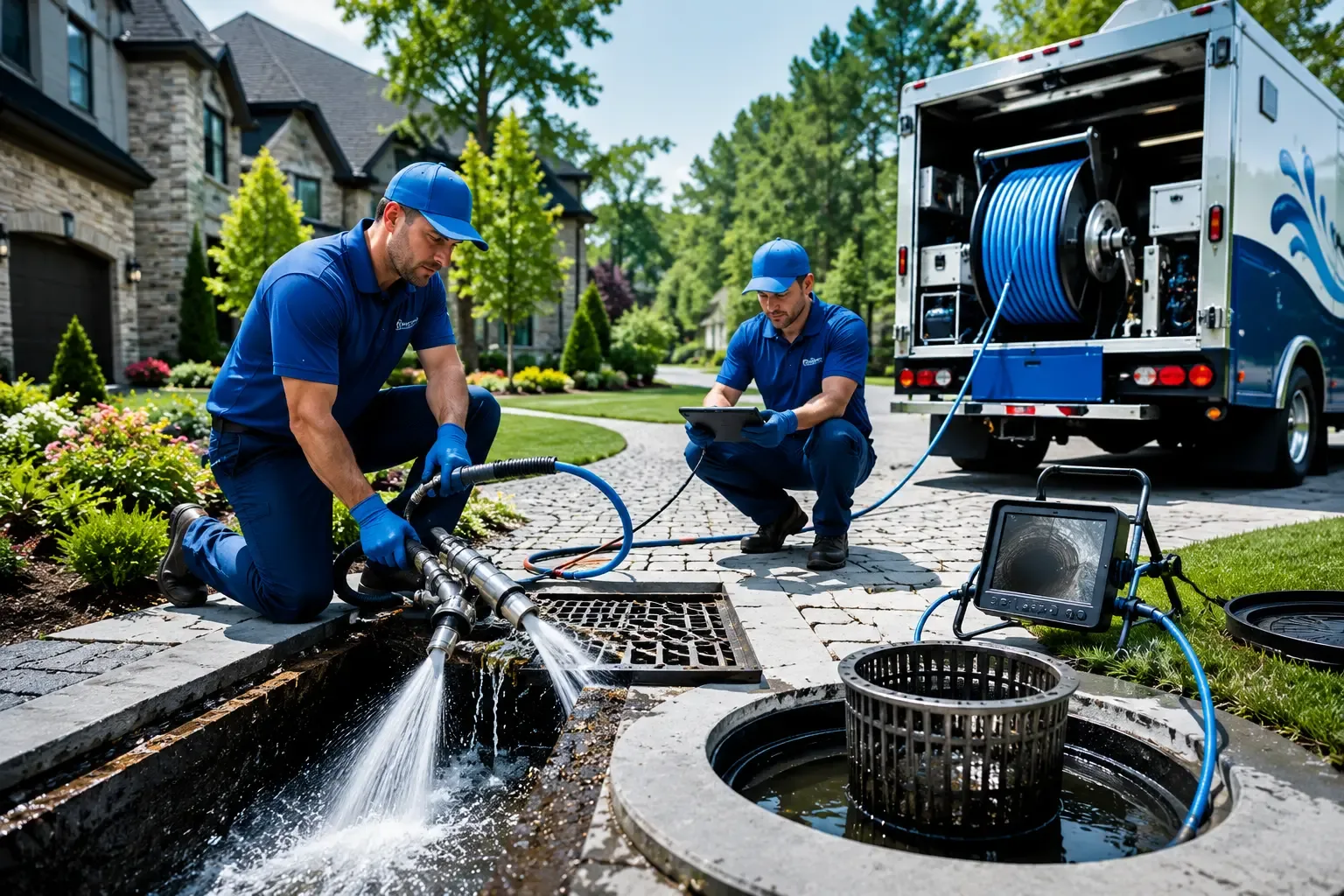 Local outdoor drain cleaning professionals in Monroe, OH